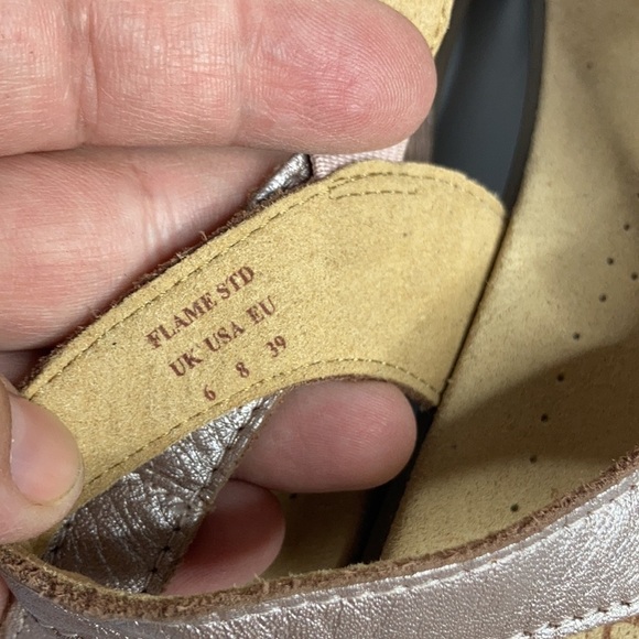 Hotter Flame sandals in‎ mauve metallic size 8 - Picture 6 of 9